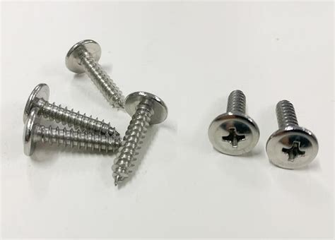 wafer head stainless steel screws